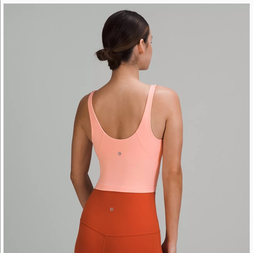 lululemon Align™ Cropped Tank Top in Dew Pink